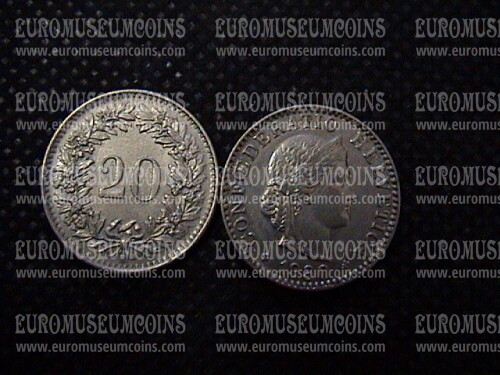 1980 Svizzera 20 Rappen