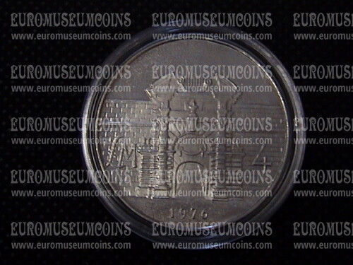 1976 Malta 4 Pounds in argento