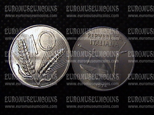 1974 Italia 10 Lire FDC 