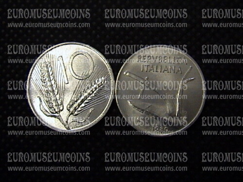 1980 Italia 10 Lire FDC 