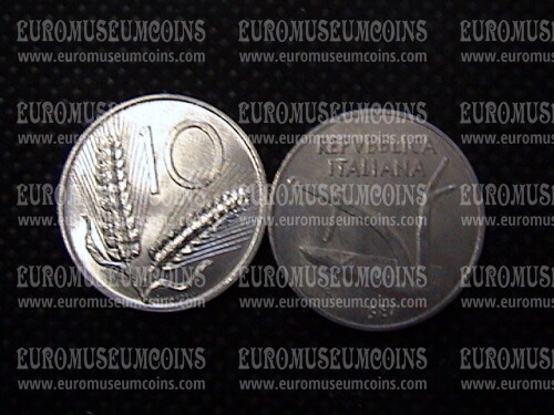 1987 Italia 10 Lire FDC 