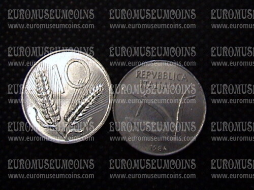 1984 Italia 10 Lire FDC 