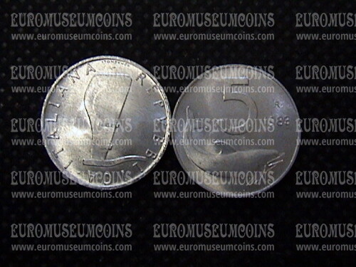 1983 Italia 5 Lire FDC