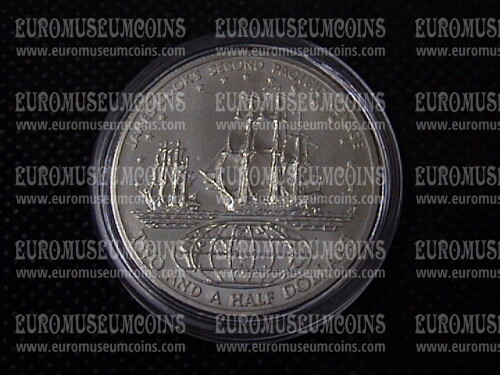 1973 Isole Cook 2,5 Dollari in argento James Cook's
