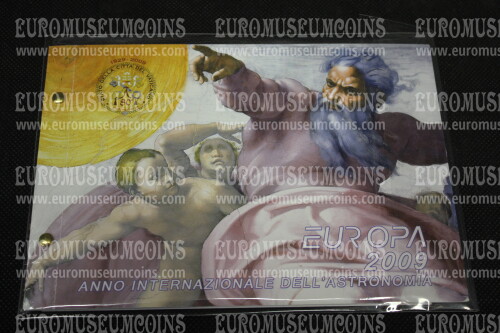 2009 Vaticano Europa Anno Astronomia busta filatelico numismatica