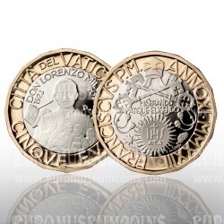 Vaticano 2023 Don Lorenzo Milani 5 euro commemorativo bimetallico proof in cofanetto ufficiale
