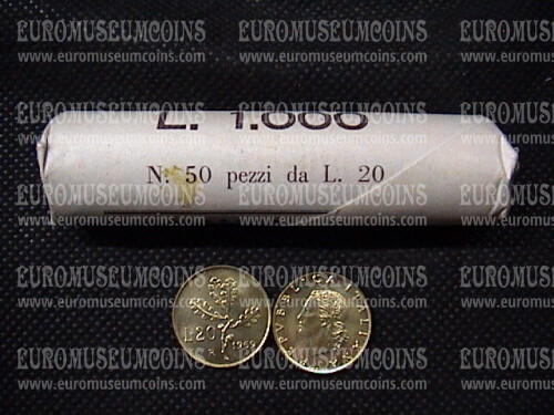 1979 Italia 20 Lire Rotolino
