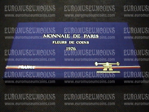 1976 Francia divisionale FDC in confezione ufficiale