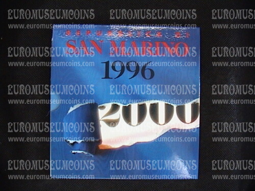1996 San Marino divisionale Lire FDC 