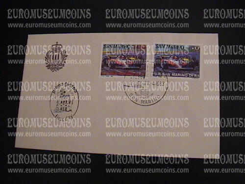 1983 San Marino Gran Premio F1 Busta primo giorno di emissione 