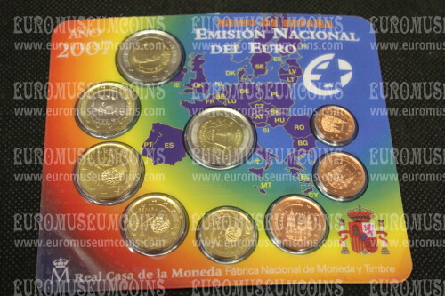 2007 Spagna divisionale FDC in confezione ufficiale