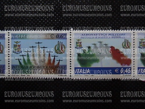 2005 Italia Frecce Tricolori Francobolli 2 valori