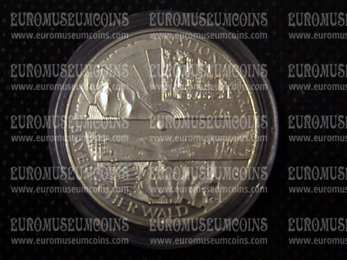 2005 Germania Foresta Bavarese 10 Euro FDC in argento 