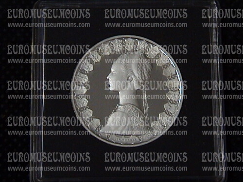 1991 Italia 500 Lire Caravelle argento Proof 