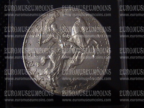 1946 Lussemburgo 100 Franchi in argento Giovanni I