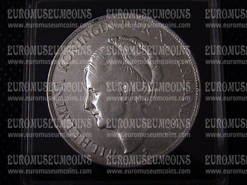 1930 Olanda 2,5 Gulden in argento Regina Guglielmina