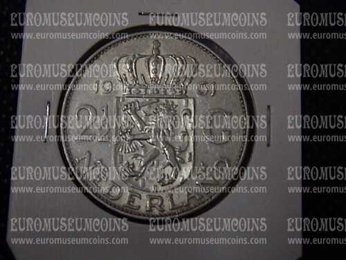1961 Olanda 2,5 Gulden in argento Regina Juliana