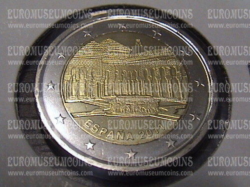 Spagna 2011 UNESCO GRANADA ALHAMBRA 2 Euro commemorativo