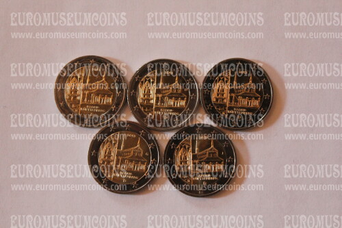 Germania 2013 Baden - Wurttemberg 5 zecche 2 Euro commemorativi