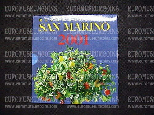 2001 San Marino divisionale Lire FDC 