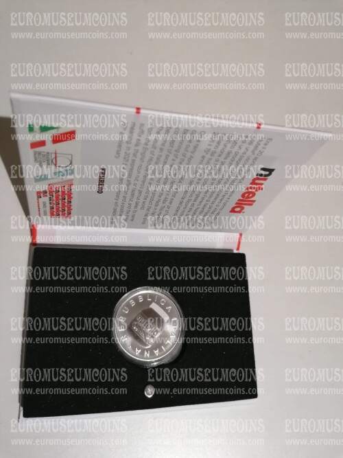 2021 Italia 5 Euro FDC Nutella Serie Eccellenze Italiane Bianca