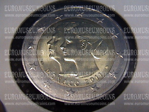 Monaco 2011 Matrimonio 2 Euro commemorativo