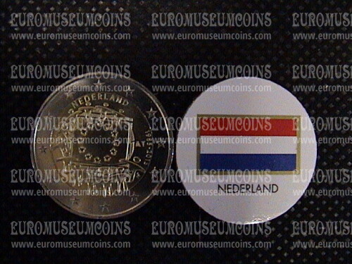 Olanda  2015 Bandiera U.E. 2 Euro commemorativo