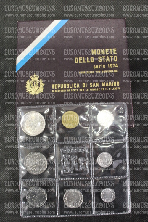 1974 San Marino divisionale Lire FDC 