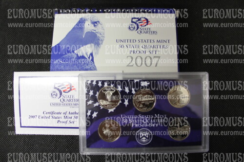 2007 Stati Uniti quarti di dollaro Stati Proof