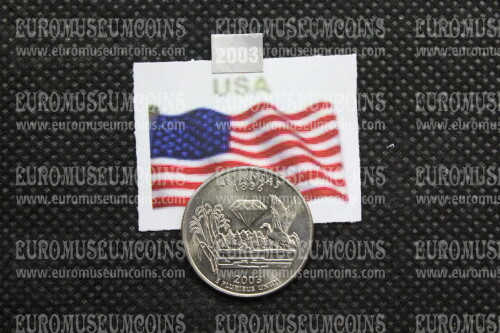 2003 Stati Uniti Arkansas zecca D quarto di dollaro Stati 