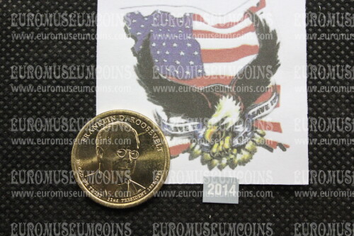 2014 Stati Uniti Franklin D.Roosevelt zecca D dollaro Presidenti
