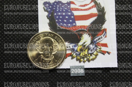 2008 Stati Uniti Martin Van Buren zecca P dollaro Presidenti
