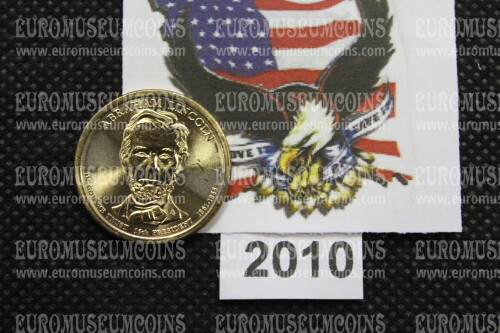 2010 Stati Uniti Abraham Lincoln zecca D dollaro Presidenti   