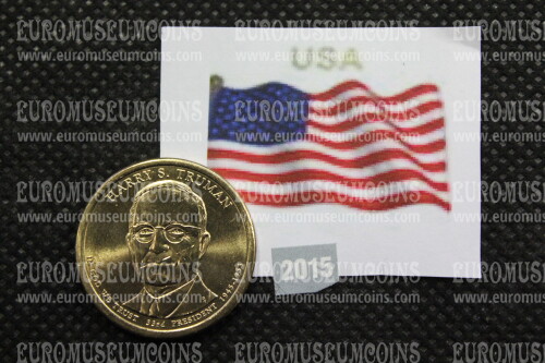 2015 Stati Uniti Harry S. Truman zecca D dollaro Presidenti   