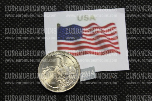 2014 Stati Uniti Everglades zecca S quarto di dollaro Parchi