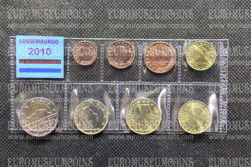 2010 Lussemburgo serietta  in blister