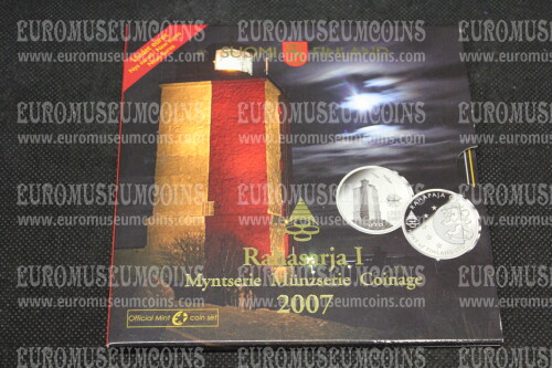 2007 Finlandia Fari divisionale FDC in confezione ufficiale