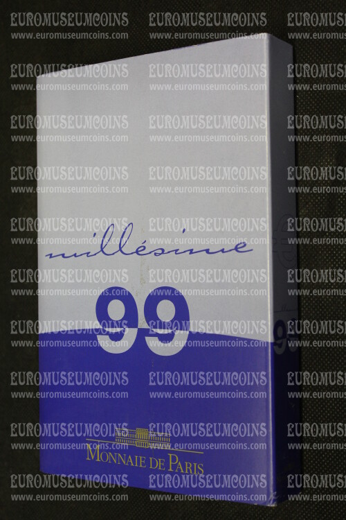1999 Francia divisionale Proof in confezione ufficiale