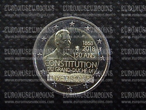 Lussemburgo 2018 Costituzione Lussemburghese 2 Euro commemorativo  