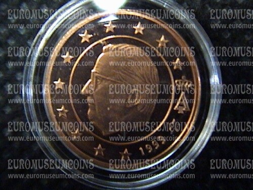1999 Belgio 1 Cent proof