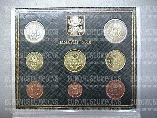 2018 Vaticano divisionale FDC in folder ufficiale  