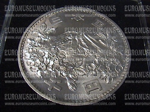1964 Giappone 1000 Yen Olimpiadi Tokyo argento