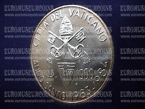 1983 - 84 Vaticano Lire 1000 Anno Santo in argento FDC