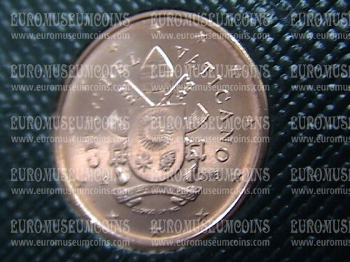 2018 Vaticano 2 eurocent FDC da set ufficiale