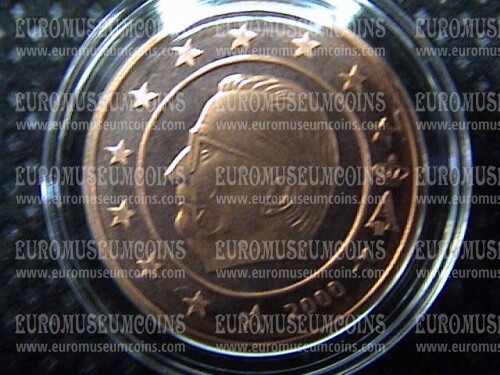 2000 Belgio 2 Cent proof