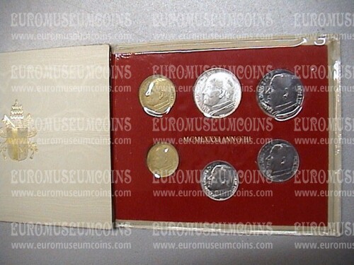 1981 Vaticano monete singole FDC Anno III - 3