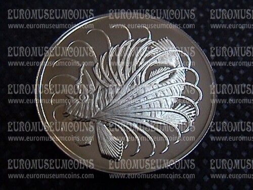 1979 Singapore 1/2 dollaro proof