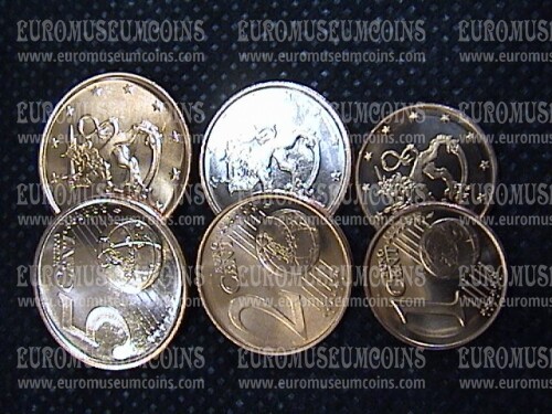 Tris centesimi di euro Finlandia anni misti