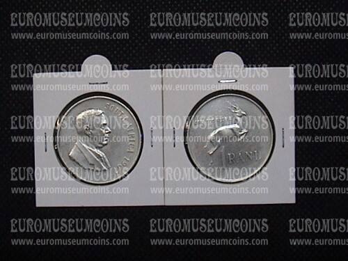 1967 Sud Africa 1 Rand in argento