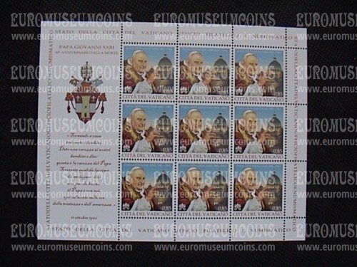 2013 Vaticano Cinquantenario della morte di Papa Giovanni XXIII MF